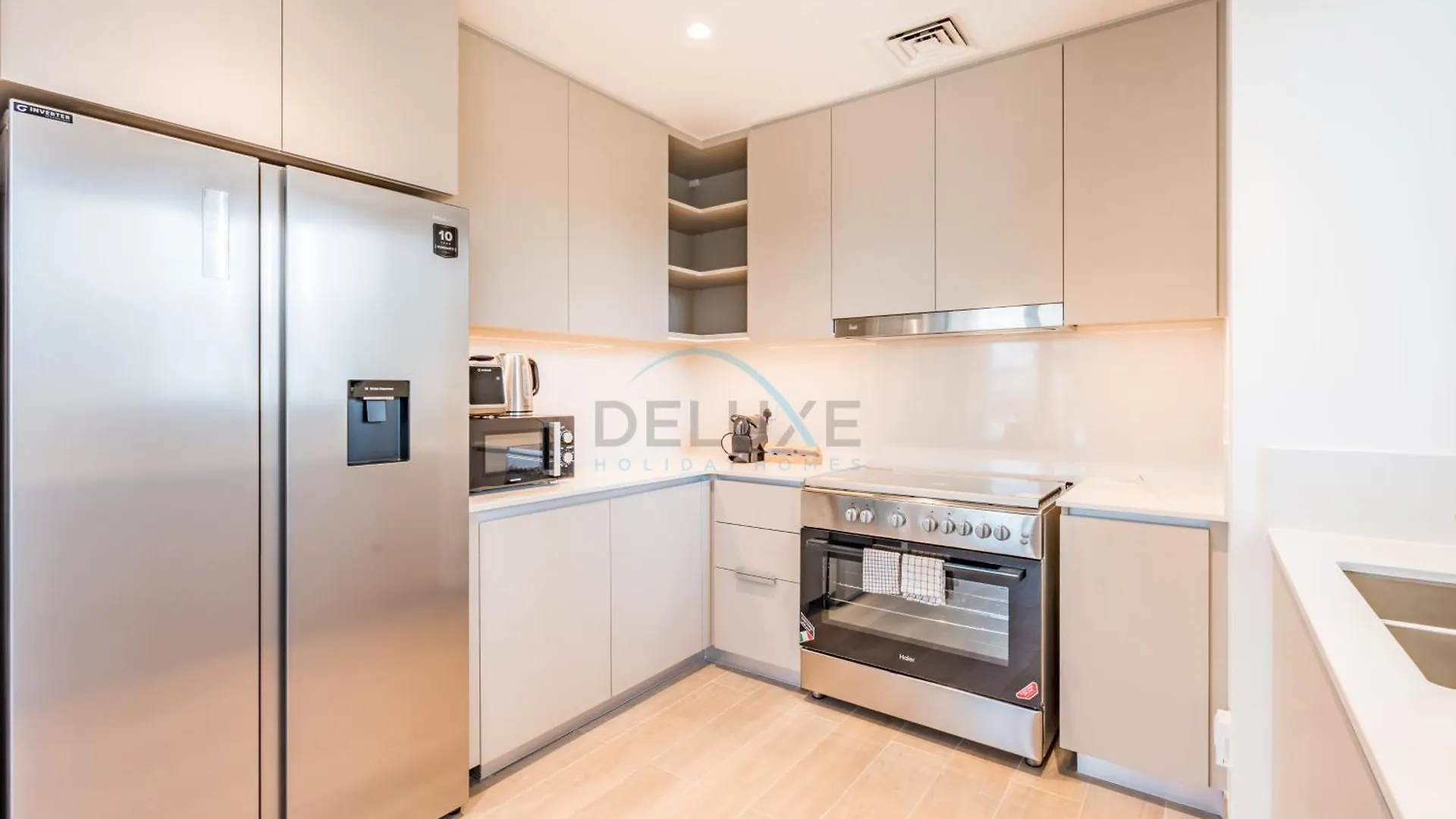 3 Bed Plus Maid'S Room Near Festival City Mall, Mins From Downtown Dubai, Rosewater At Creek Beach Building 2, Creek Beach By Deluxe Holiday Homes Apartment