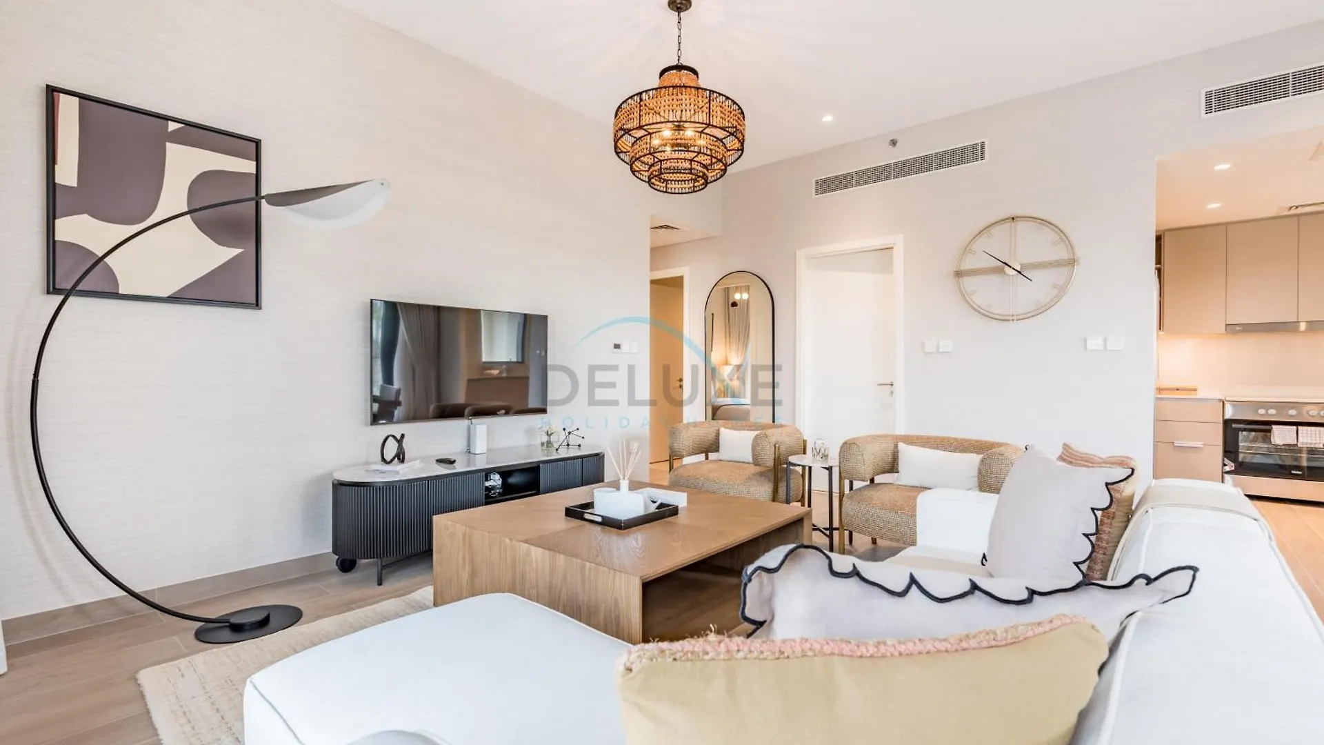 3 Bed Plus Maid'S Room Near Festival City Mall, Mins From Downtown Dubai, Rosewater At Creek Beach Building 2, Creek Beach By Deluxe Holiday Homes