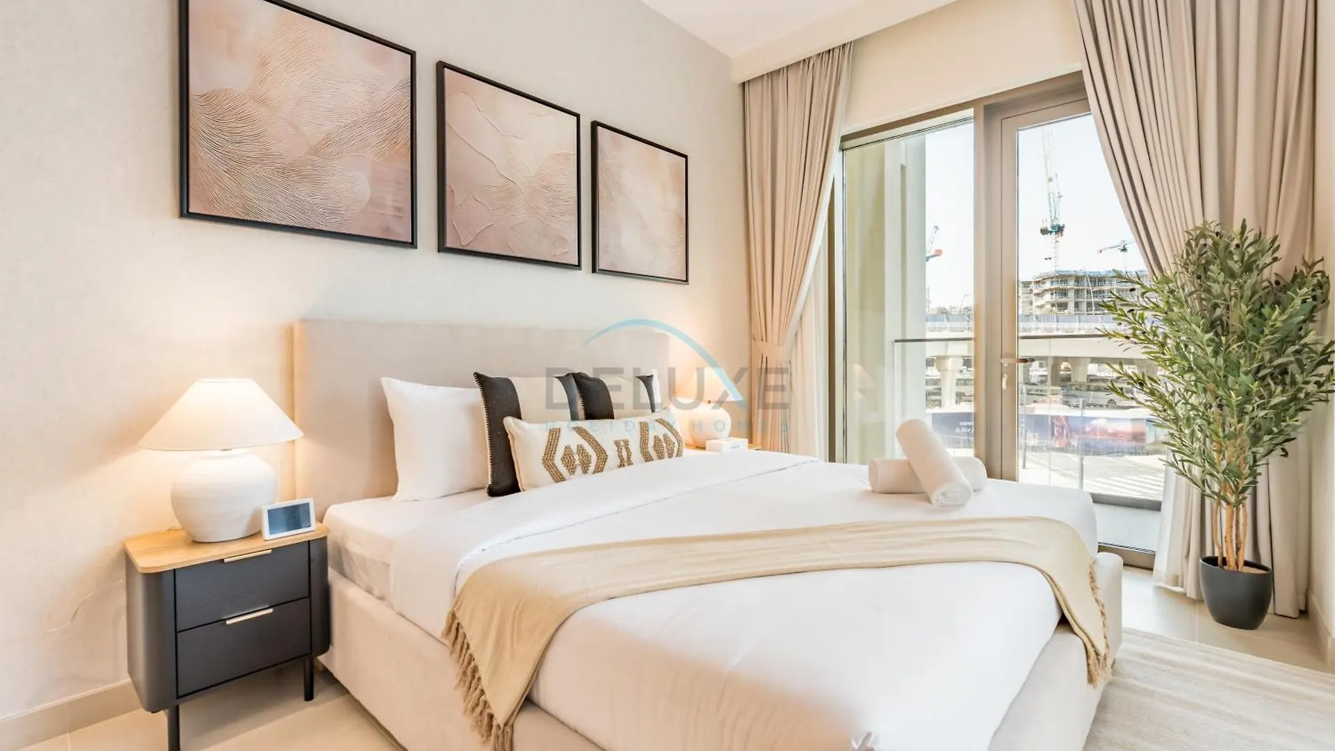 Apartment 3 Bed Plus Maid'S Room Near Festival City Mall, Mins From Downtown Dubai, Rosewater At Creek Beach Building 2, Creek Beach By Deluxe Holiday Homes
